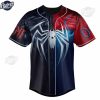 Custom Marvel Spider Man vs Venom Baseball Jersey 2