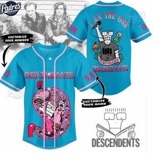 Custom Music Descendents Im The One Baseball Jersey