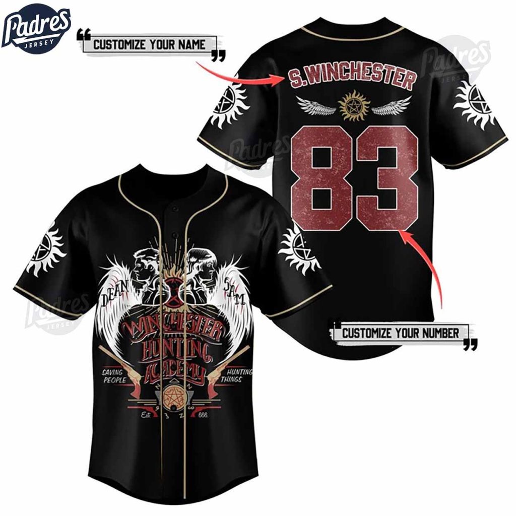 Personalized Supernatural Baseball Jersey Gifts For Fans