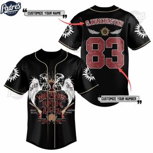 Custom Personalized Supernatural Baseball Jersey Gifts For Fans 1