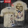 Custom San Diego Goku Baseball Jersey