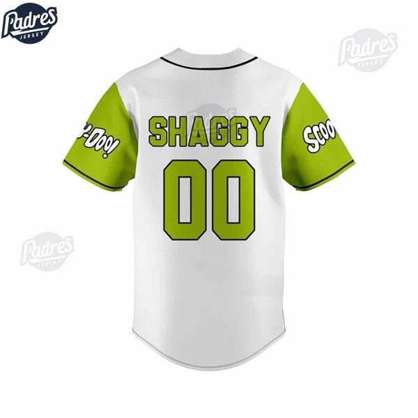 Custom Scooby Boo Happy Birthday Boy Baseball Jersey 3