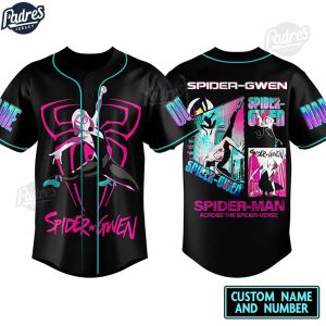 Custom Spider-Gwen Baseball Jersey