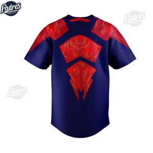 Custom Spider Man 3D Marvel Baseball Jersey 1