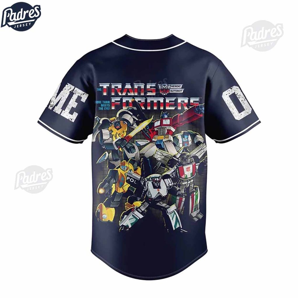 Custom Transformer Baseball Jersey