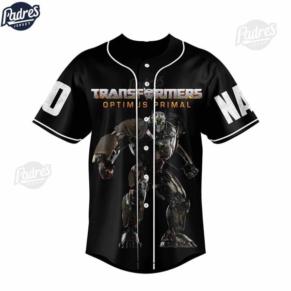 Custom Transformer Rise Of The Beast Baseball Jersey 4