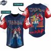 Custom Transformers Optimus Prime Baseball Jersey 3