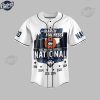 Custom Uconn Huskies NCAA Basketball National 2024 Baseball Jersey 2