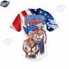 Custom WWE The American Nightmare Cody Rhodes Baseball Jersey 3