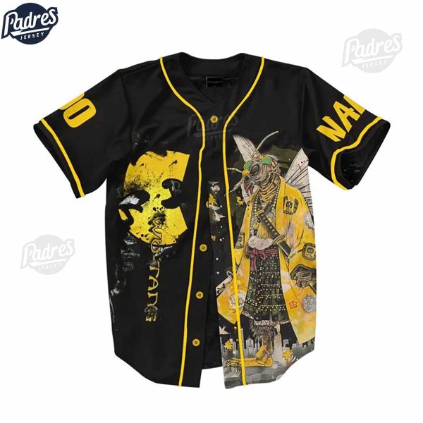 Custom Wu Tang Clan Baseball Jersey Style 2