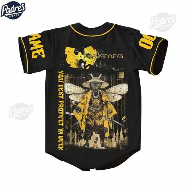 Custom Wu Tang Clan Baseball Jersey Style 3