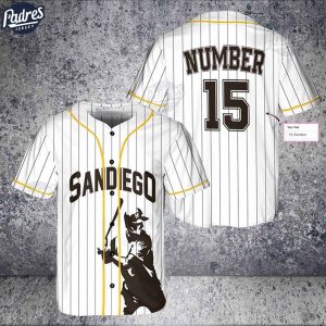 Customized San Diego Baseball Jersey