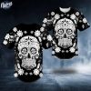 Day Of The Dead Pattern Sugar Skull Baseball Jersey