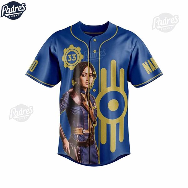 Fallout Lucy The World Deserves A Better Ending Custom Baseball Jersey 3