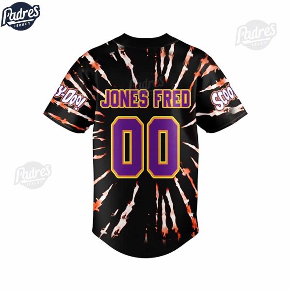 Fred Jones Scooby Doo Custom Baseball Jersey 2