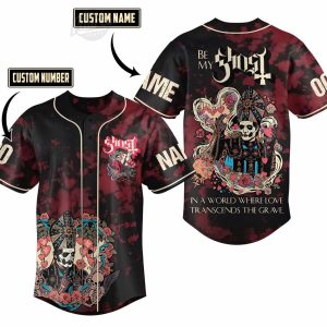 Ghost Band Personalized Baseball Jersey 1