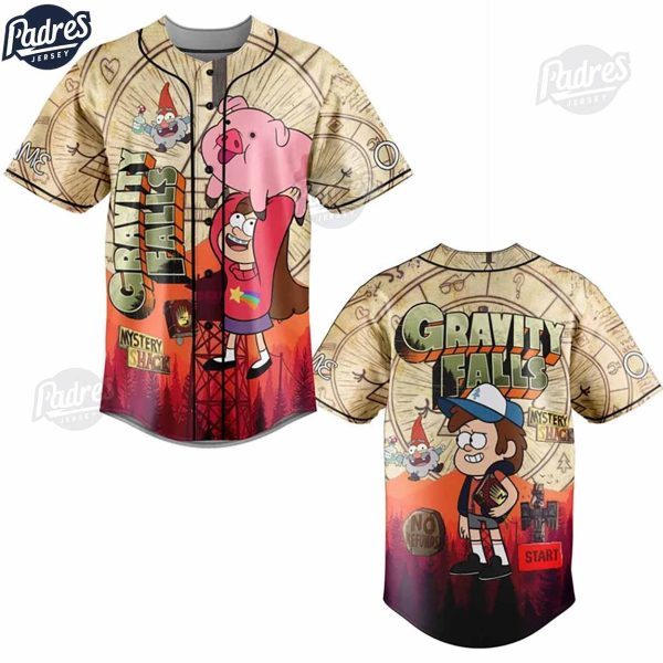 Gravity Falls Baseball Jersey 1