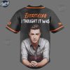 Justin Timberlake Everything I Thought It Was Baseball Jersey Style 3