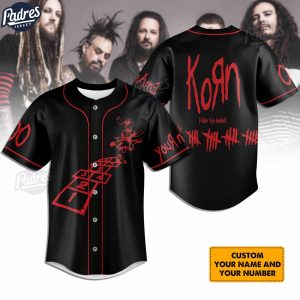 Korn Band Custom Baseball Jersey Shirt 1