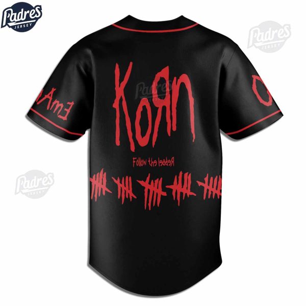 Korn Band Custom Baseball Jersey Shirt 3