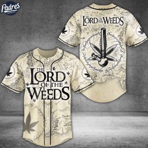 Lord Of The Weed Baseball Jersey 1
