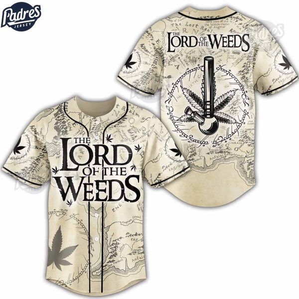 Lord Of The Weed Baseball Jersey 2
