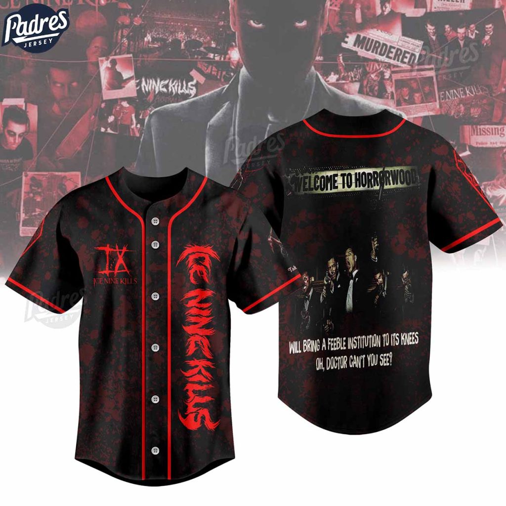 Music Ice Nine Kills Baseball Jersey