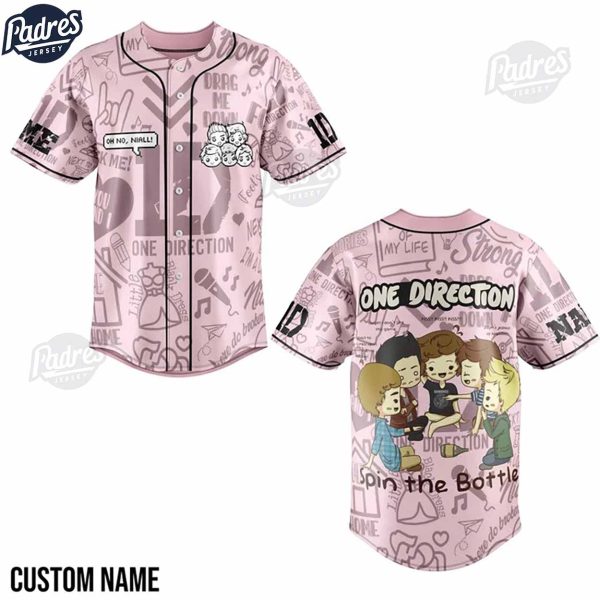 Music One Direction Baseball Jersey 1