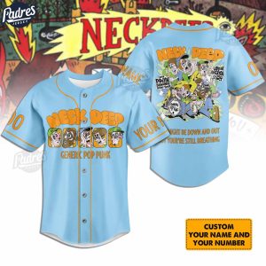 Neck Deep Band Custom Baseball Jersey Shirt 1