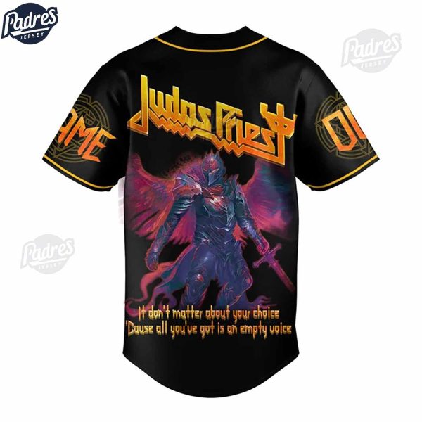 Personalized Judas Priest 2024 Baseball Jersey 3