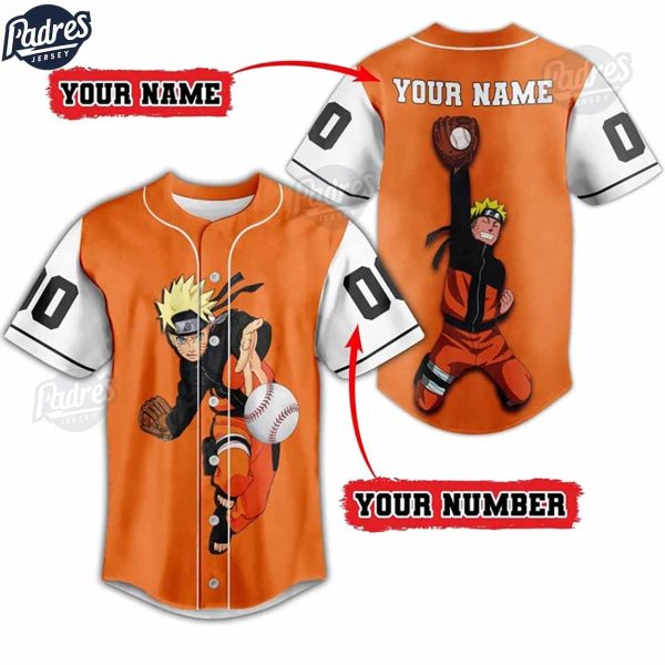 Personalized Naruto Baseball Jersey For Fans 2