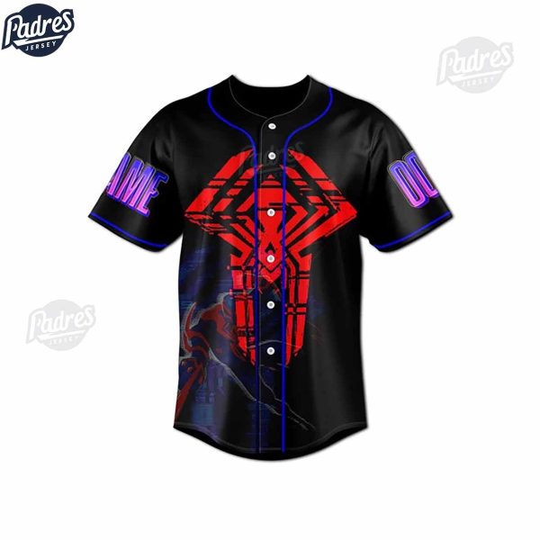 Personalized Spider Man Across The Spider Verse Baseball Jersey 2