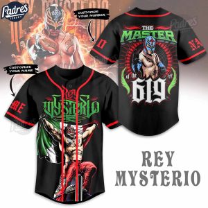 WWE Rey Mysterio Baseball Jersey 1