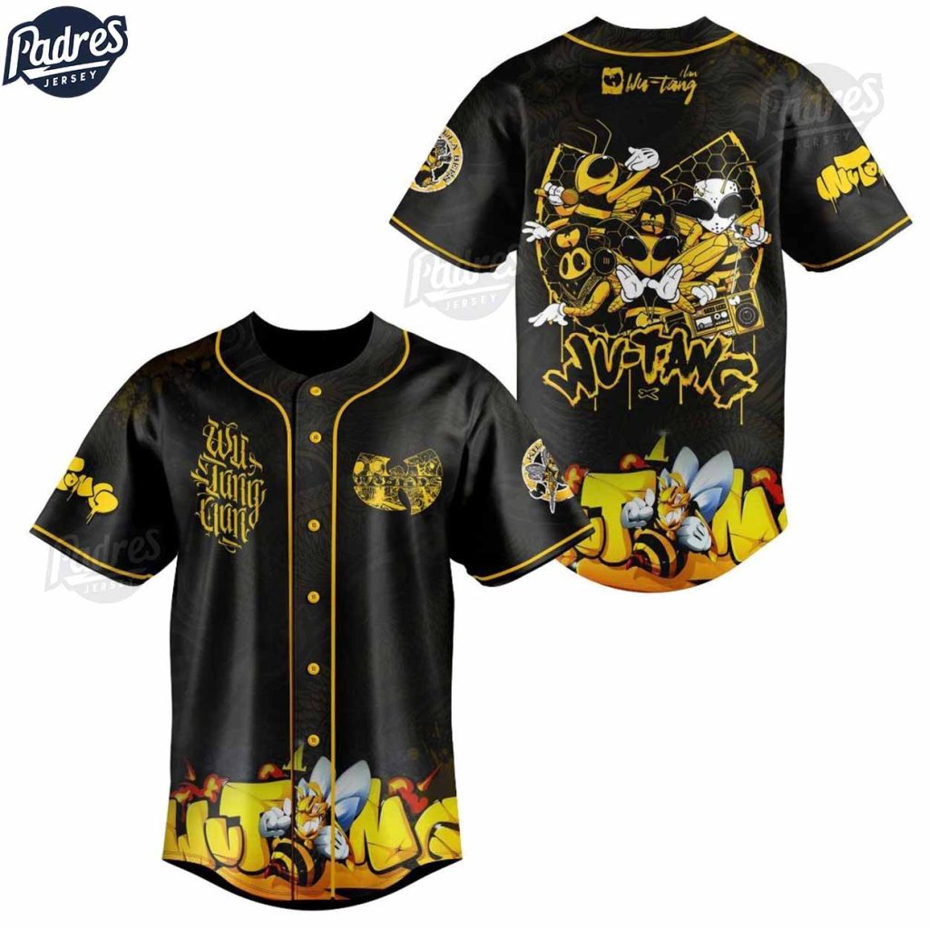 Wu-Tang Clan Killa Bees Killa Beez Baseball Jersey