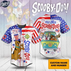 4th Of July What New Scooby-Doo Custom Baseball Jersey