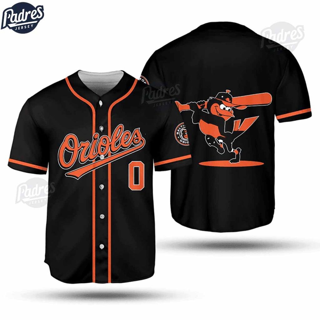 Baltimore Orioles Black Baseball Jersey Style