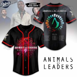 Custom Animals as Leaders Baseball Jersey 1
