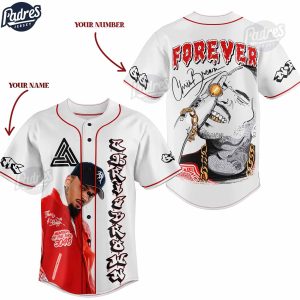 Custom Chris Brown Forever Baseball Jersey 1