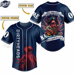 Custom Dirty Heads Band Baseball Jersey Style 1