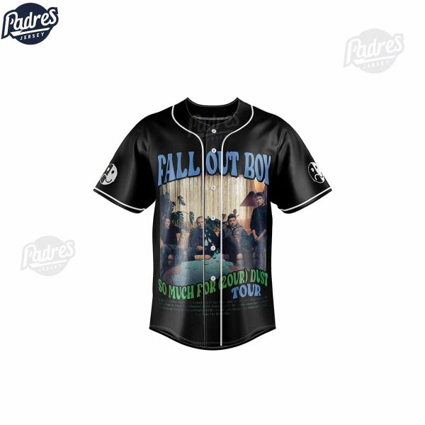 Custom Fall Out Boy Baseball Jersey For Fans 2