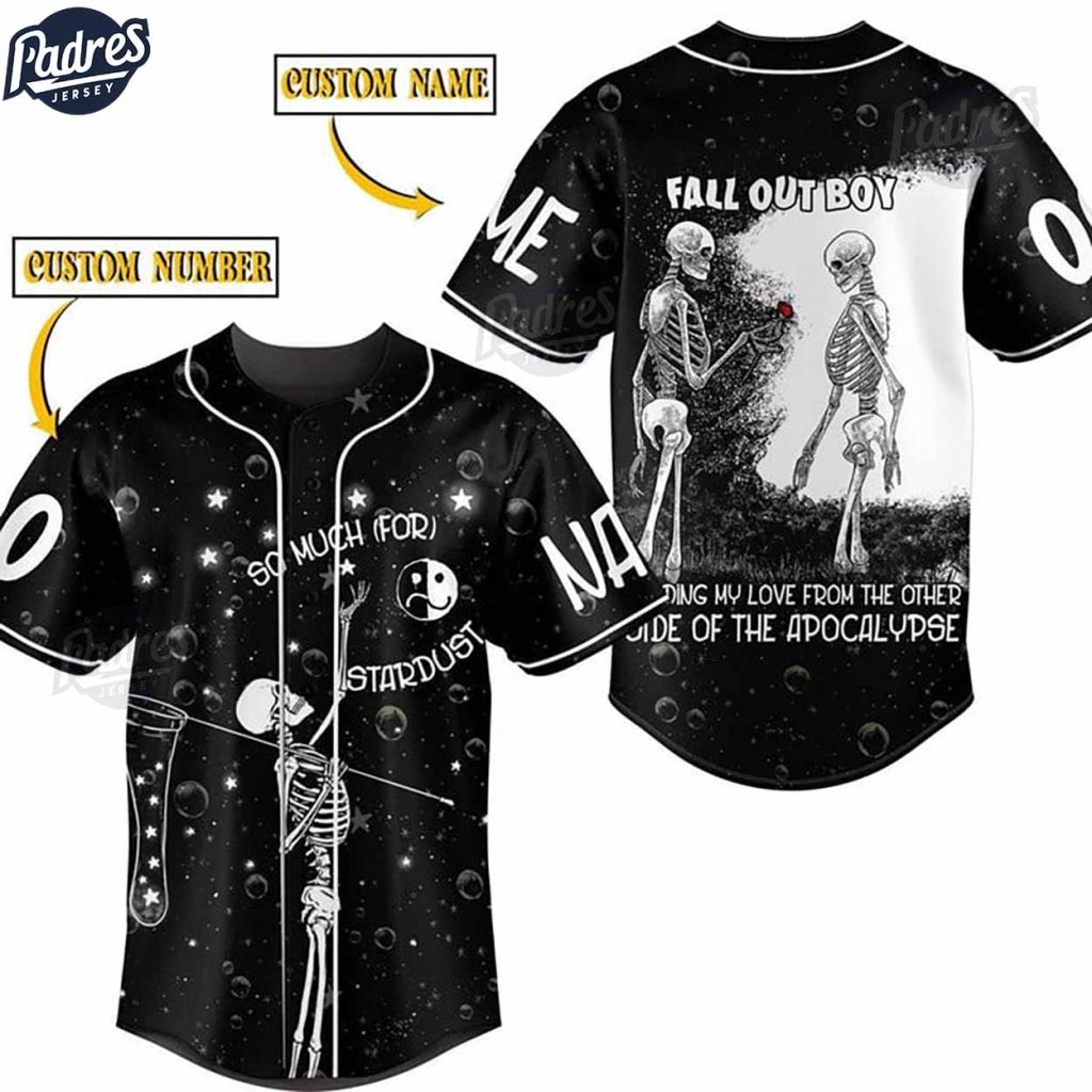 Custom Fall Out Boy Love From The Other Side Baseball Jersey