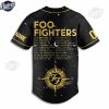 Custom Foo Fighters US Tour 2024 Baseball Jersey 3