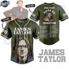 Custom James Taylor Tour 2024 Music Baseball Jersey 1