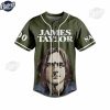 Custom James Taylor Tour 2024 Music Baseball Jersey 2