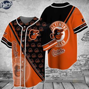 Custom MLB Baltimore Orioles Baseball Jersey Shirt 1