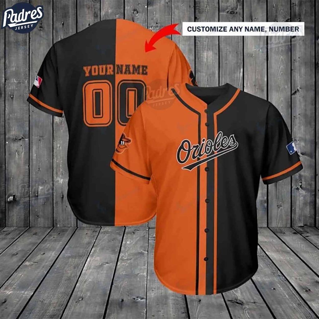 Custom MLB Baltimore Orioles Baseball Jersey Style