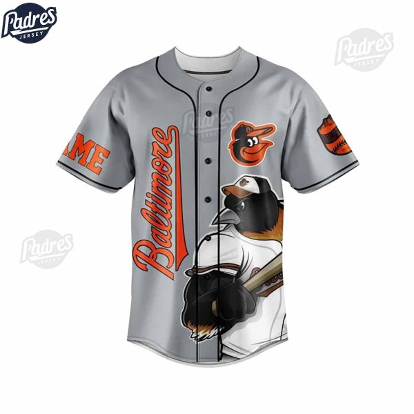 Custom MLB Baltimore Orioles Baseball Jersey Style 3