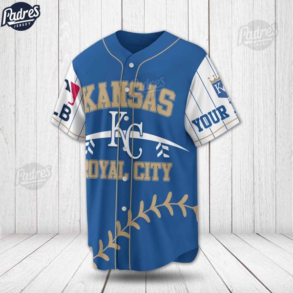 Custom MLB Baseball Kansas City Royals Baseball Jersey 2