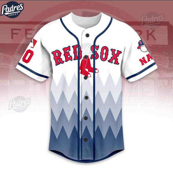 Custom MLB Boston Red Sox Baseball Jersey Style 2