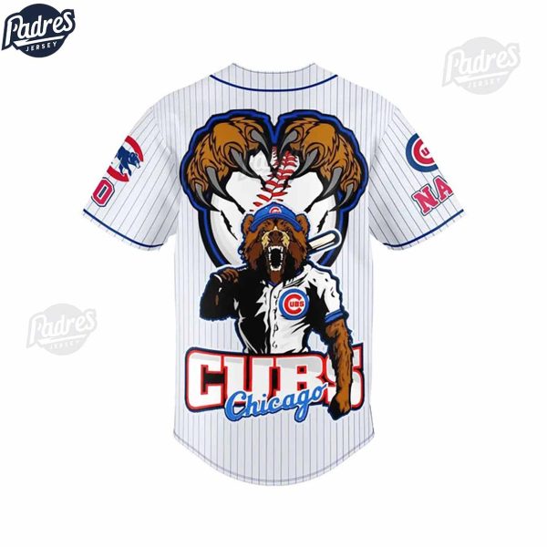 Custom MLB Chicago Cubs Baseball Jersey Style 3